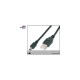 Kabel USB A-B mini 4pin 1,8m Digitus črn