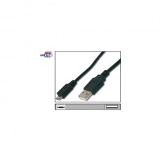 Kabel USB 3.0 A-B mikro  1m črn Digitus