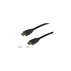 HDMI kabel z mrežno povezavo  5m Digitus črn High Speed, 4K