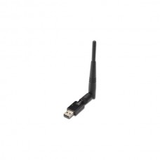 Brezžični USB adapter 300Mb Digitus s snemljivo anteno 
