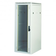 19" omara 26U 600x600, steklena vrata