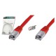 Patch kabel Cat.5e SFTP  0,5m rdeč