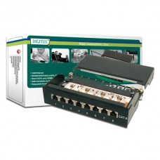 Patch panel 8 port STP Cat.6 1U