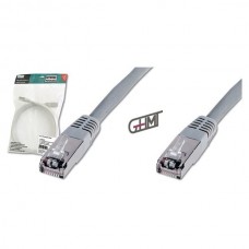 Patch kabel Cat.5e SFTP  20m sivi