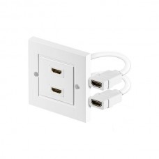 Doza stenska HDMI 2port