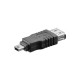 USB adapter A/ženski<>B/moški 5-pol mini USB2.0