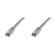 Patch kabel Cat.6 SFTP 10m sivi