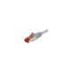 Patch kabel Cat.6 SFTP 0,5m sivi