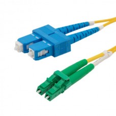 Optični patch kabel-Duplex E9/125 LC/APC<>SC 3m