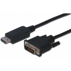 DisplayPort kabel moški - DVI-D moški,  5m