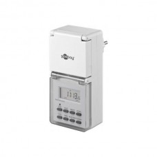Digitalni dnevno/tedenski timer IP44 za 220V GOOBAY