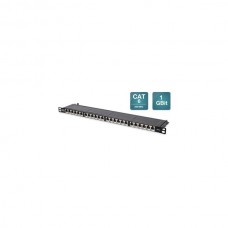 Patch panel 24port STP Cat.6 0,5U