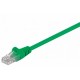 Patch kabel Cat.5 UTP 1m zelen