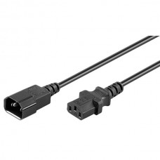 Napajalni kabel podaljšek 220V EURO 3m  C14 - C13 M/Ž