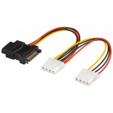 Napajalni kabel interni SATA <> 3x 5,25 MOLEX