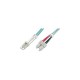 Optični patch kabel-Duplex 50/125 LC<>SC 15m OM3