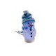 USB dekorativni snežak modre barve
